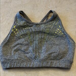 Jo & Jax small sports bra, grey and neon green